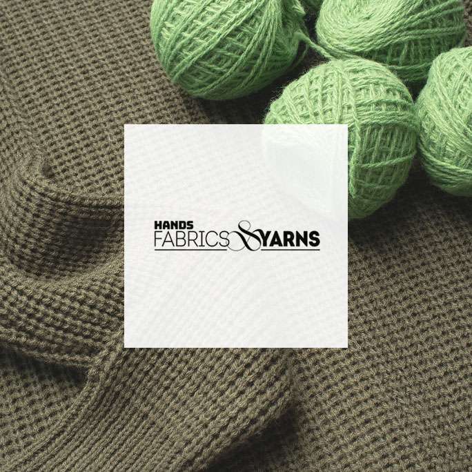 Hands Fabrics and Yarns Logo